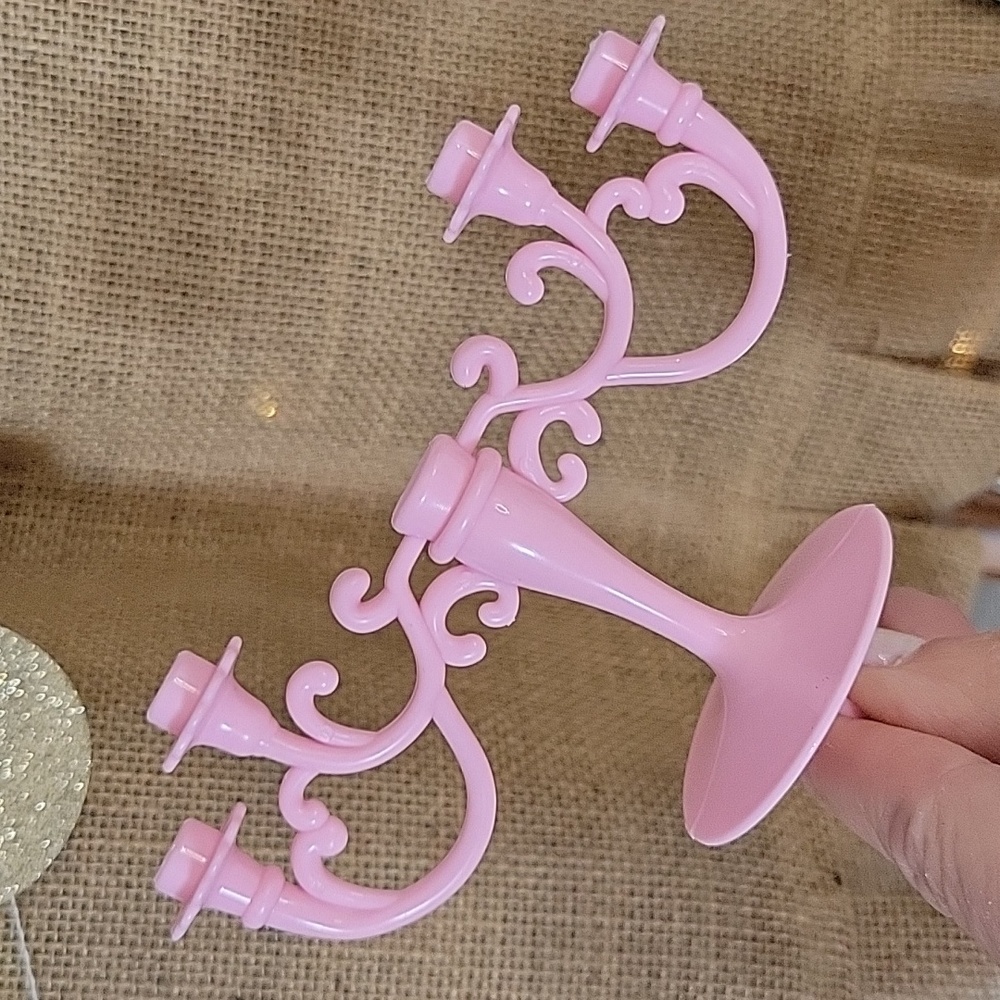 EXPANDABLE CANDLE HOLDER CAKE TOPPER, CHOICE OF COLOR - Picture 7 of 10